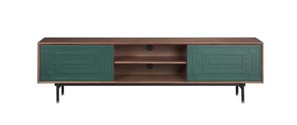FURNLUX TV-BORD STILIG VALNÖT 200CM