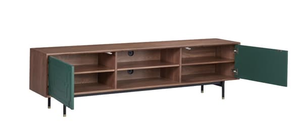 FURNLUX TV-BORD STILIG VALNÖT 200CM