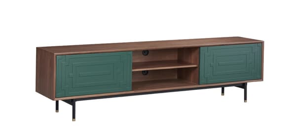 FURNLUX TV-BORD STILIG VALNÖT 200CM