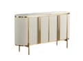 Pikkukuva 1 / 3: FURNLUX LIPASTO STILIG VALKOINEN & KULTA 160CM
