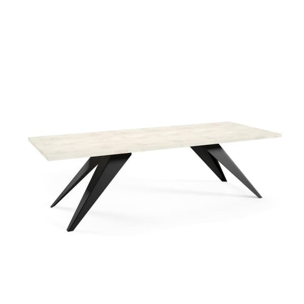 FURNLUX RUOKAPÖYTÄ VENTO VALKOINEN & MUSTA 80CM