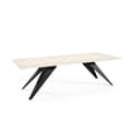 Miniatyrbillede 2 af 5: FURNLUX SPISEBORD VENTO HVID & SORT 80CM