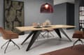 Miniatyrbild 4 av 4: FURNLUX MATBORD VENTO BEIGE 90CM