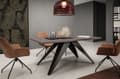 Miniatyrbild 4 av 4: FURNLUX MATBORD VENTO BRUN & SVART 90CM