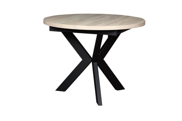 FURNLUX RUOKAPÖYTÄ AGNES BEIGE 100CM