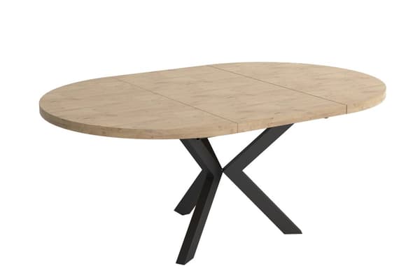 FURNLUX SPISEBORD AGNES EG LYS 100CM