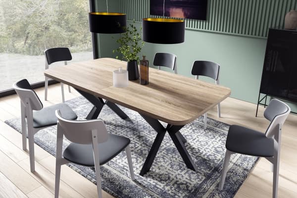 FURNLUX MATBORD OSLO ORANGE 100CM