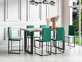 Miniatyrbillede 3 af 3: FURNLUX SPISEBORD PABLO EG LYS 90CM