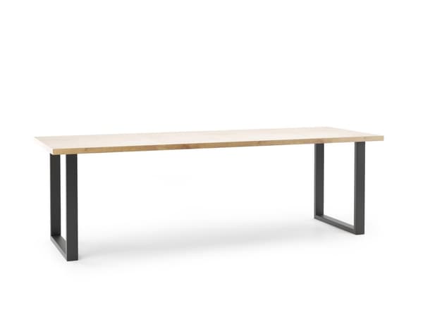 FURNLUX SPISEBORD PABLO EG LYS 90CM