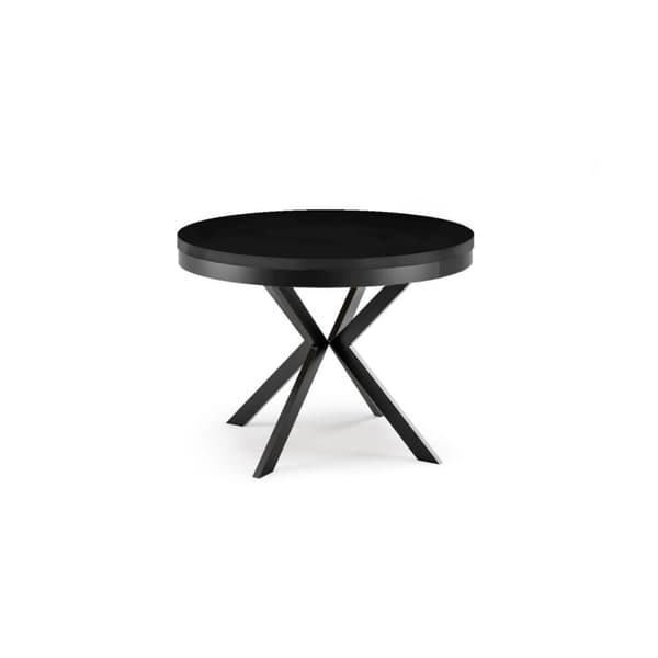 FURNLUX RUOKAPÖYTÄ EDDER MUSTA 120CM