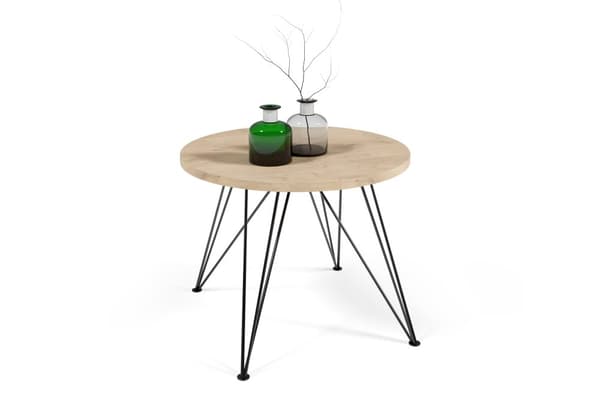 FURNLUX RUOKAPÖYTÄ TIAGO TAMMI VAALEA 100CM