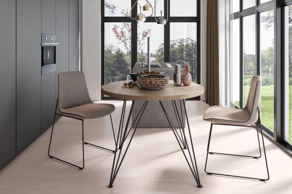FURNLUX RUOKAPÖYTÄ TIAGO TAMMI VAALEA 120CM