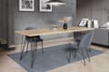 Miniatyrbillede 3 af 3: FURNLUX SPISEBORD ROSE OAK LIGHT 90CM