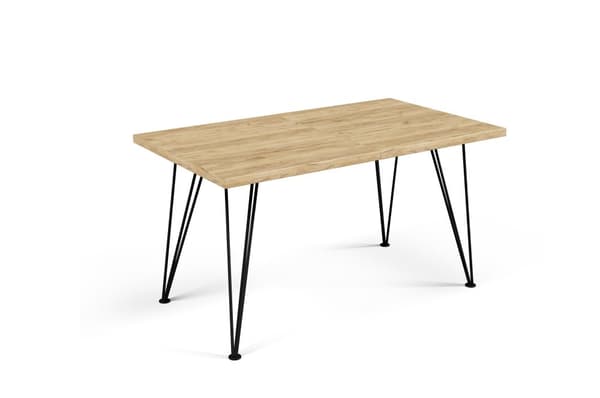 FURNLUX SPISEBORD ROSE OAK LIGHT 90CM