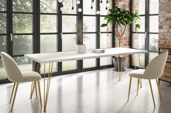 FURNLUX MATBORD ROSÉVIT 90CM