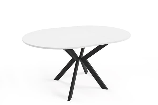 FURNLUX MATBORD LEIA VIT 100CM