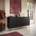 Pikkukuva 5 / 6: FURNLUX LIPASTO LIPASTO LANTE MUSTA 163CM