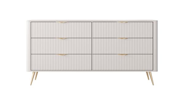 FURNLUX BYRÅ LANTE VIT 163CM