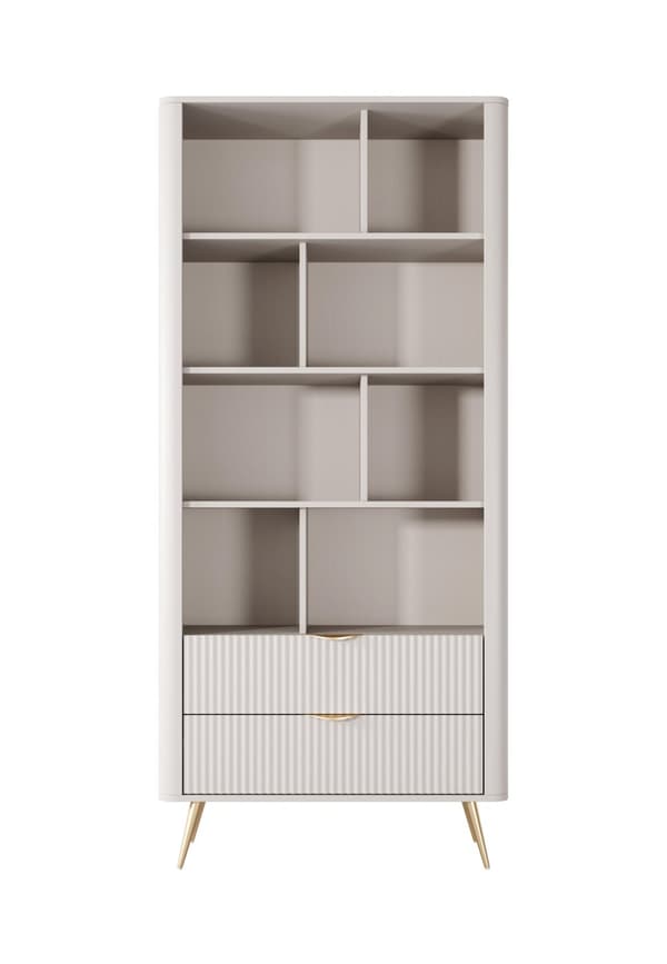 FURNLUX VITRINSKÅP LANTE VIT 88CM