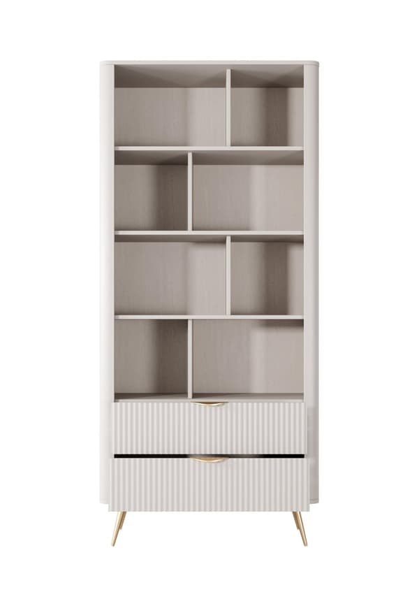 FURNLUX VITRINSKÅP LANTE VIT 88CM