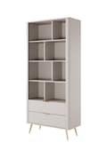 Miniatyrbild 1 av 6: FURNLUX VITRINSKÅP LANTE VIT 88CM