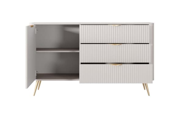 FURNLUX SKÄNK LANTE VIT 138CM