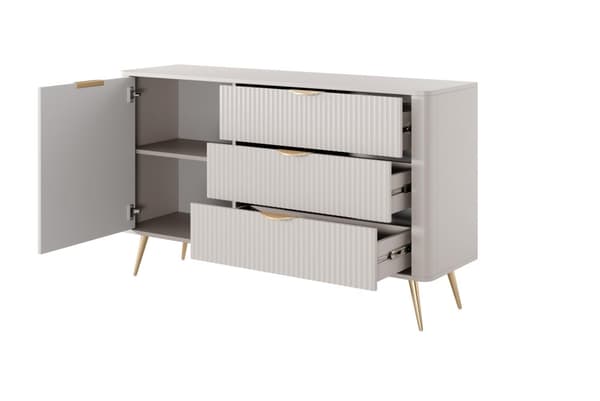 FURNLUX SKÄNK LANTE VIT 138CM