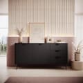Pikkukuva 5 / 6: FURNLUX LIPASTO LANTE MUSTA 163CM