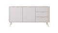 Pikkukuva 3 / 5: FURNLUX LIPASTO LANTE VALKOINEN 163CM