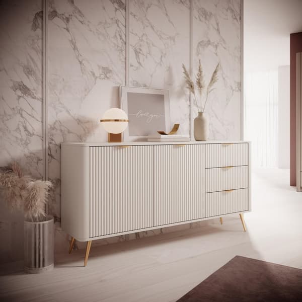 FURNLUX LIPASTO LANTE VALKOINEN 163CM