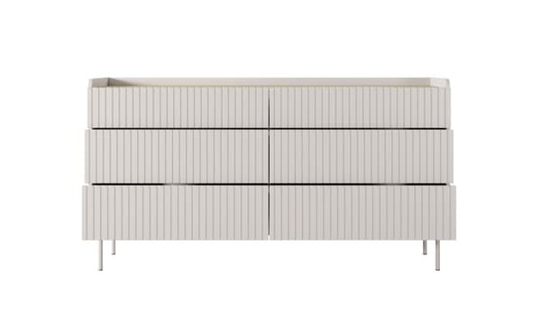 FURNLUX BYRÅ NIVÅ BEIGE 153CM