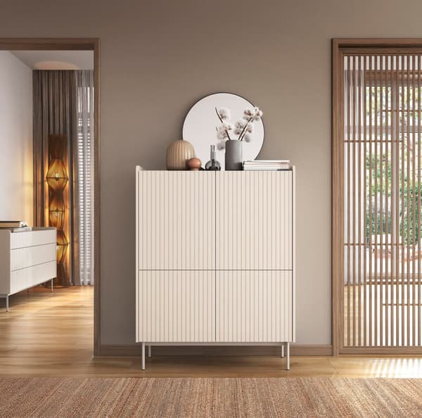 FURNLUX LIPASTO TASO BEIGE 103CM