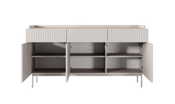 FURNLUX SKÄNK NIVÅ BEIGE 153CM
