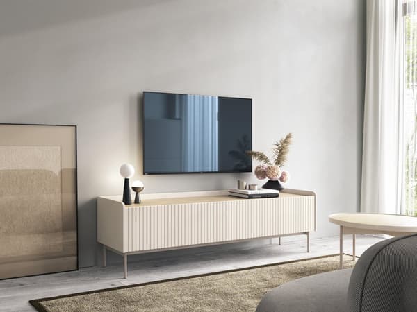 FURNLUX TV-STATIV NIVÅ BEIGE 181CM