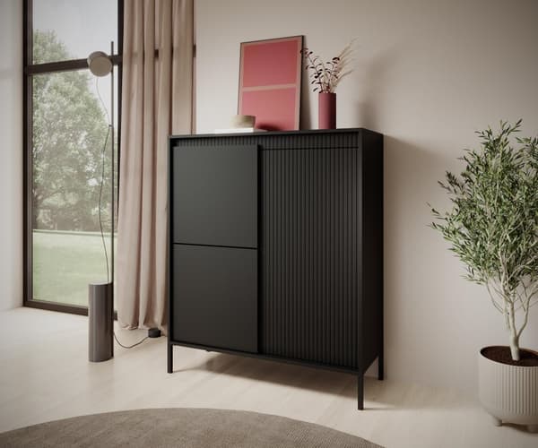 FURNLUX SKÆNK SENSATION SORT 103CM