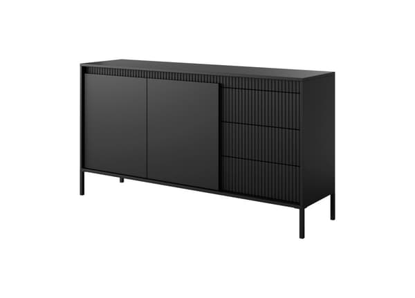 FURNLUX SKÄNK SENSATION SVART 153CM