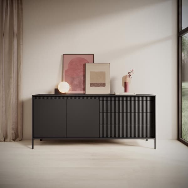 FURNLUX LIPASTO SENSATION MUSTA 187CM