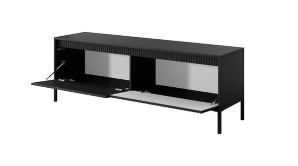 FURNLUX TV-BÄNK SENSATION SVART 153CM