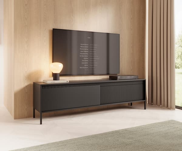 FURNLUX TV-TELINE SENSATION MUSTA 187CM