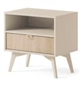 Miniatyrbild 1 av 5: FURNLUX NATTDUKSBORD SKOGSBEIGE 54CM