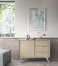 Miniatyrbild 4 av 5: FURNLUX SKÄNK SKOG BEIGE 106CM