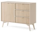 Miniatyrbild 1 av 5: FURNLUX SKÄNK SKOG BEIGE 106CM