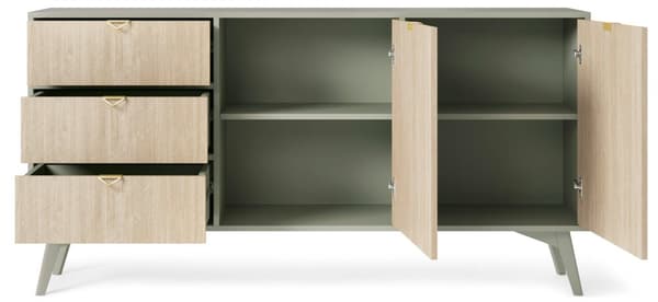 FURNLUX LIPASTO METSÄ BEIGE & VIHREÄ 158CM
