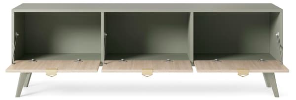 FURNLUX TV-TELINE METSÄ BEIGE & VIHREÄ 158CM