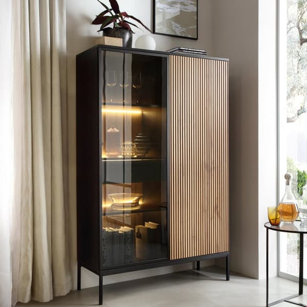 FURNLUX SHOWCASE SENTO SVART 104CM
