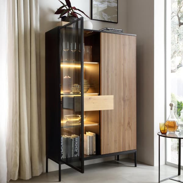 FURNLUX SHOWCASE SENTO SVART 104CM