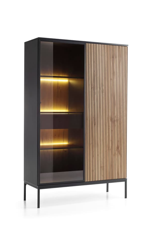 FURNLUX SHOWCASE SENTO SVART 104CM