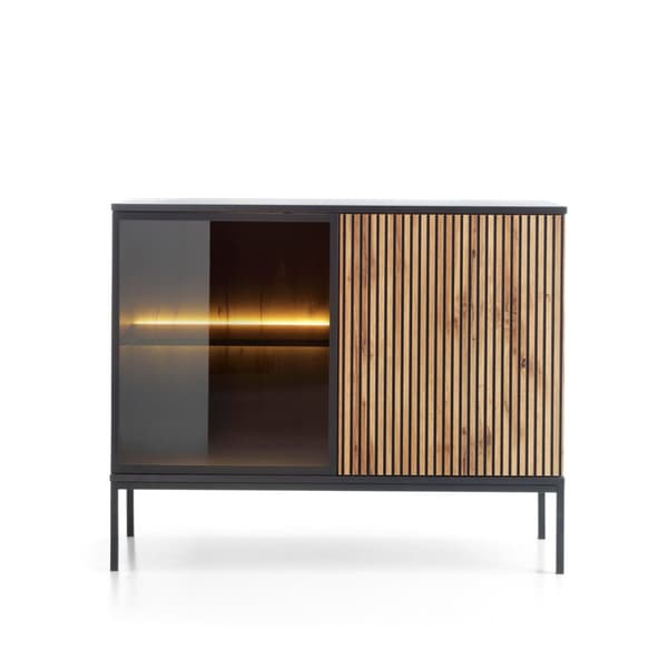 FURNLUX SKÆNK SENTO SORT 104CM