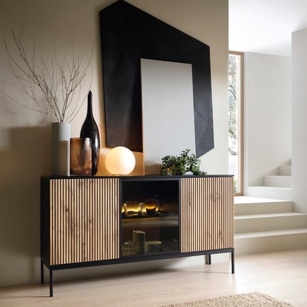 FURNLUX LIPASTO SENTO MUSTA 154CM