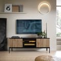 Pikkukuva 4 / 6: FURNLUX TV-TELINE SENTO MUSTA 156CM